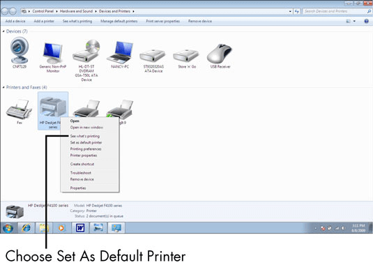 Set-as-default-printer